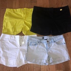 Bundle of women’s size 6 shorts.